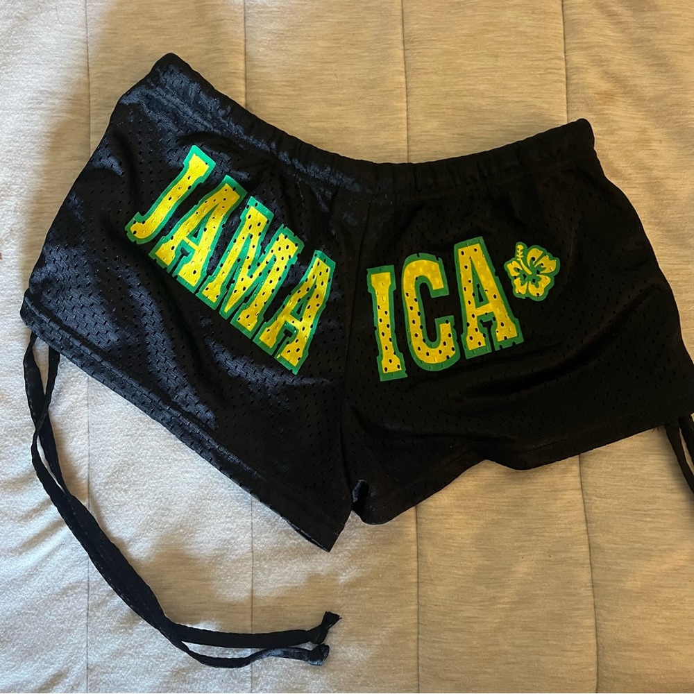 Black Jamaica battyrider shorts size XS/S *read description*